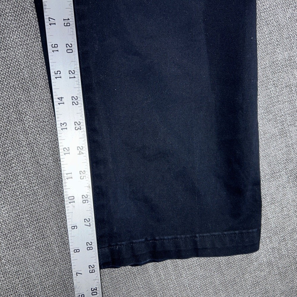 Lee Performance Series Pants Mens 36x30 Black Excellent Carefree Stretch Chino - Picture 4 of 9